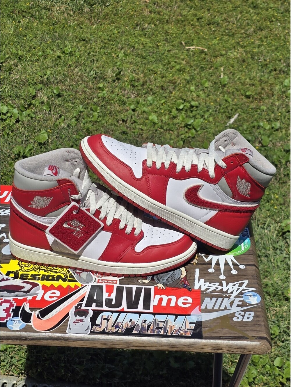 Size 10W/8.5M - Air Jordan 1 OG Newstalgia Chenille